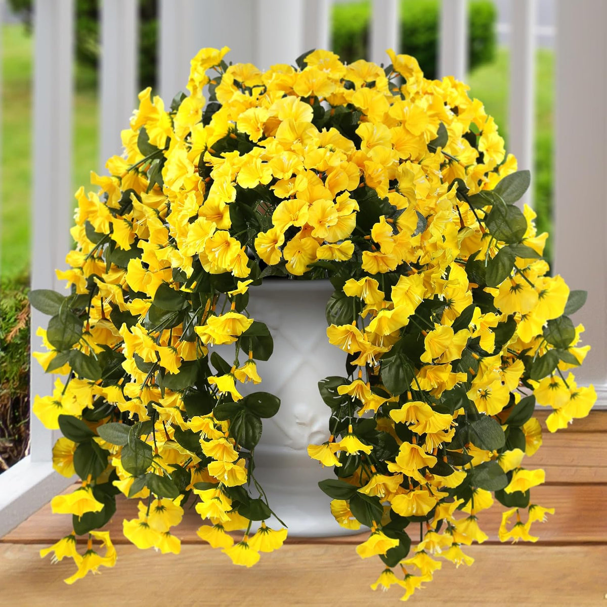 Artificial Hanging Flowers and Plants on Sale - UV-Resistant, Waterproof and Windproof