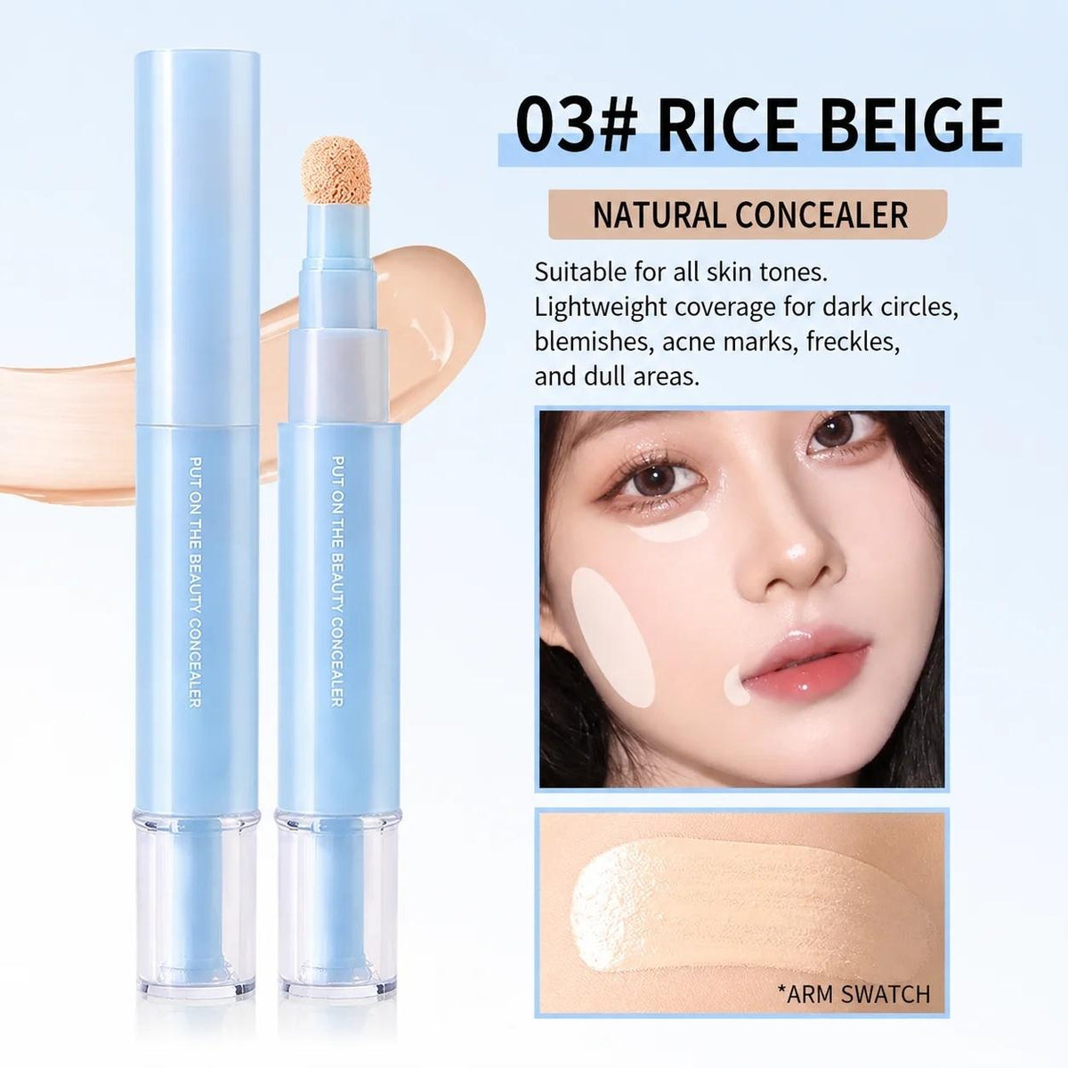 Final Day: 70% OFF | 2-in-1 Foundation & Concealer Pen