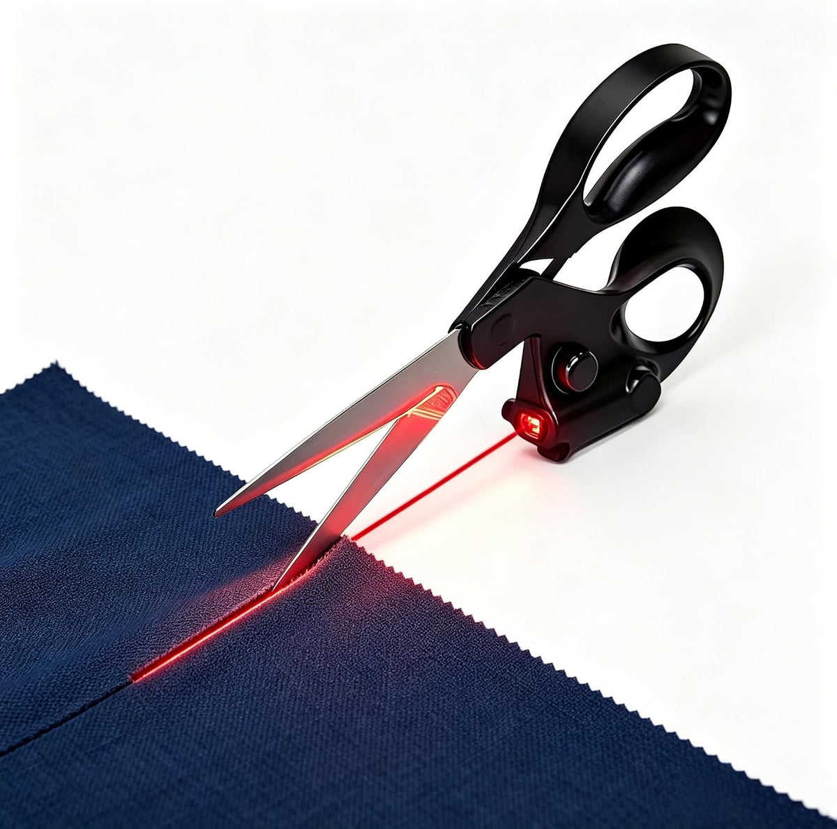 Last Day: 70% OFF! Laser Guided Scissors for Sewing, Crafts & DIY