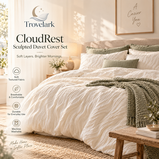 CloudRest Sculpted Duvet Cover Set