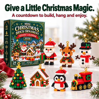 🎅🔥LAST DAY 70% OFF ✨ Christmas Countdown Brick Building Advent Calendar For Families
