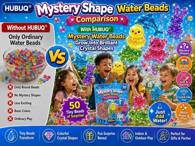 🔥 HUBUQ® ✨ Mystery Shape Water Beads