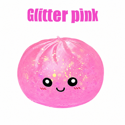 🌈 Sparkling Halloween Ghost Squeeze Toy | Soft Stress-Relief Toy | Portable Hand-Held Stress Reliever