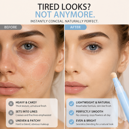 Final Day: 70% OFF | 2-in-1 Foundation & Concealer Pen