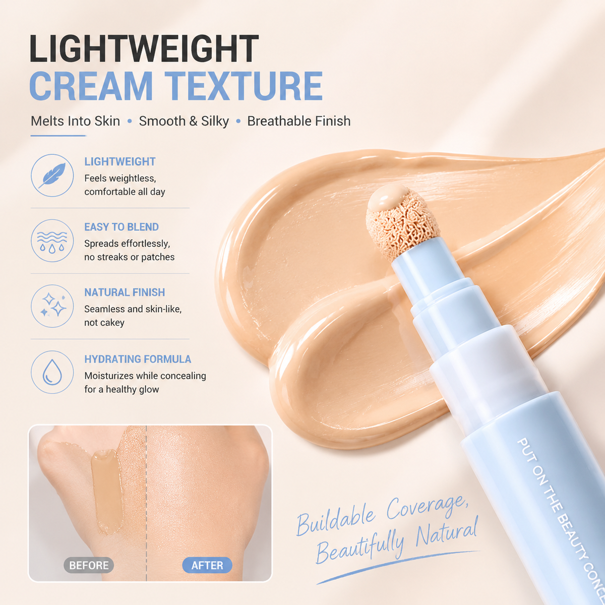 Final Day: 70% OFF | 2-in-1 Foundation & Concealer Pen