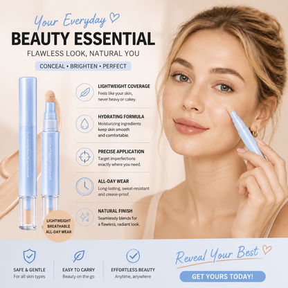Final Day: 70% OFF | 2-in-1 Foundation & Concealer Pen
