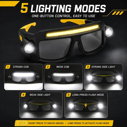 Final Day: 70% OFF | Hands-Free LED Light Glasses