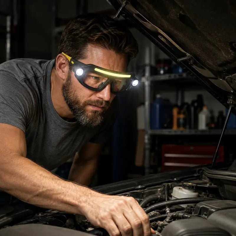 Final Day: 70% OFF | Hands-Free LED Light Glasses