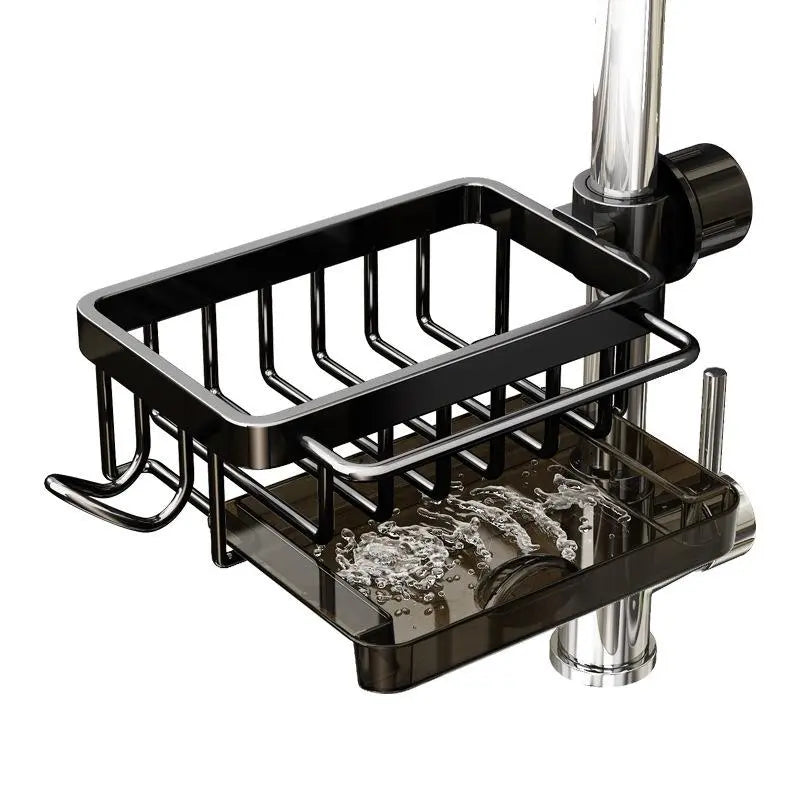 Last Day: 70% OFF! Faucet-Mounted Sink Organizer Rack