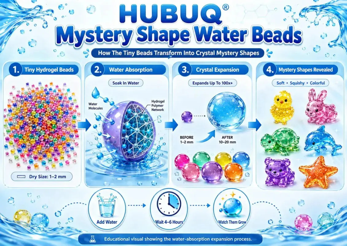 🔥 HUBUQ® ✨ Mystery Shape Water Beads