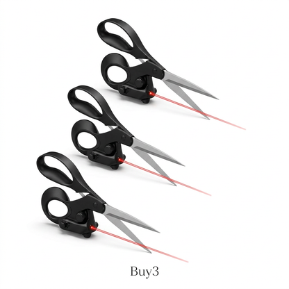 Last Day: 70% OFF! Laser Guided Scissors for Sewing, Crafts & DIY