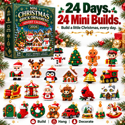 🎅🔥LAST DAY 70% OFF ✨ Christmas Countdown Brick Building Advent Calendar For Families
