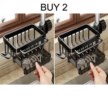 Last Day: 70% OFF! Faucet-Mounted Sink Organizer Rack