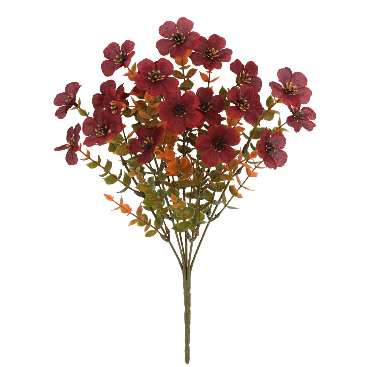 💥Hot Sale 70% Off 🍂 Autumn Violet Silk Flower Bouquet — 12 Pieces