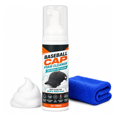 Last Day 49% OFF🔥 | Cap Foam Cleaner – No Rinse, No Sweat Stains